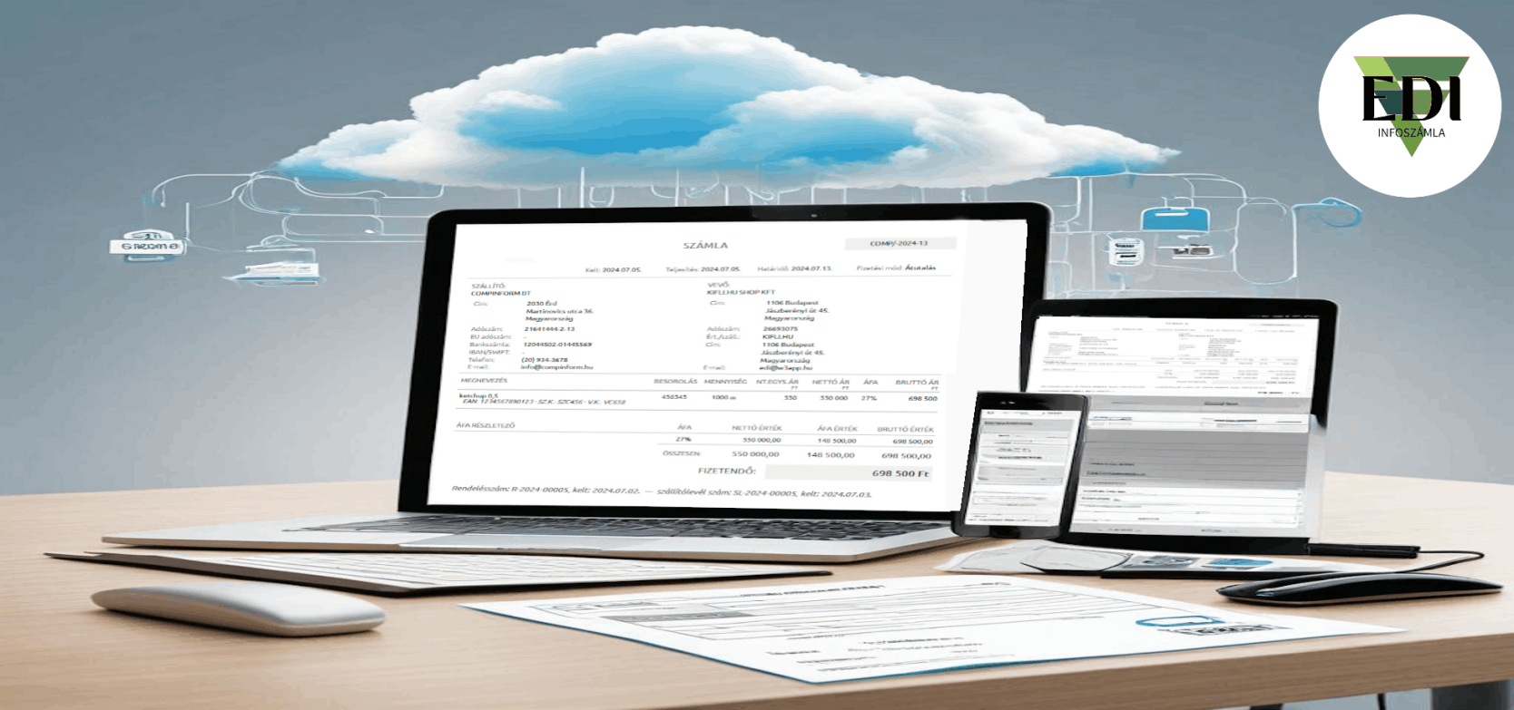 INFOSZÁMLA EDI SMART